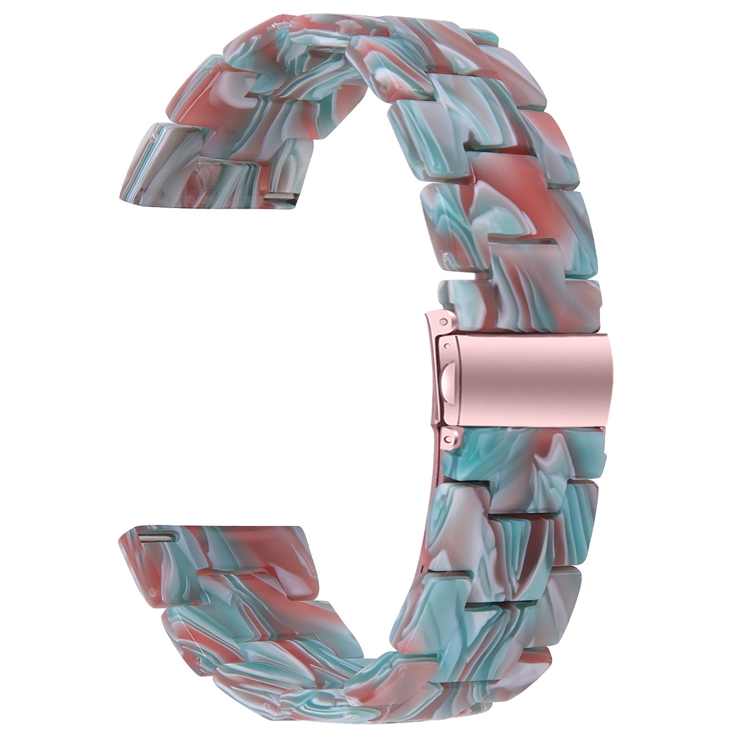 For Nokia Withings Steel HR 40mm Watch Strap 20mm Waterproof Resin Acrylic Bracelet Band - Style A For Nokia Withings Steel HR 40mm Watch Strap 20mm Waterproof Resin Acrylic Bracelet Band - Style A